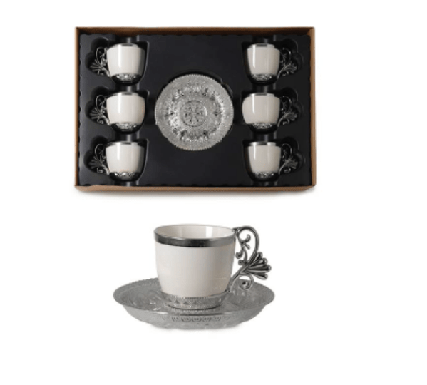 Black and Silver coffee set,