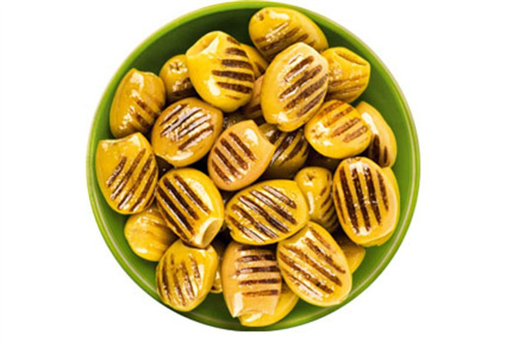 Grilled olives first time available in Canada
