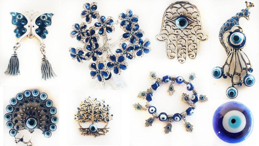 More Evil Eye beads (Nazar boncugu)