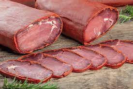 Pastirma at Middle Eastern Grocery Store Toronto