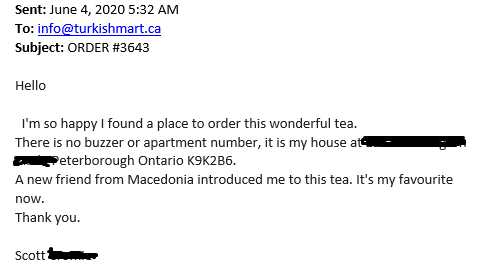 Testimonial from Peterborough