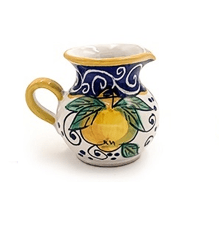 Amalfi milk jug, Italian ceramic - TurkishMart