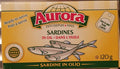 Aurora Sardines Sardalya in Oil 120gr