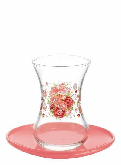 Azeri Tea glass set | Grocery | Set of 6 - TurkishMart