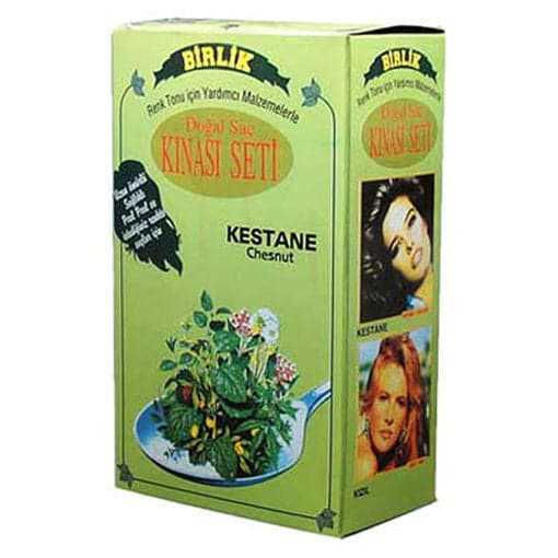 Birlik Natural Hair Henna Set (chesnut/kestane) - TurkishMart