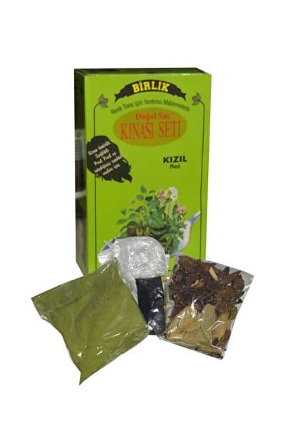Birlik Natural Hair Henna Set (red/kizil) - TurkishMart