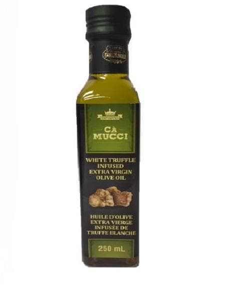 Ca Mucci White Truffle Infused Extra Virgin Olive Oil - 250ml - TurkishMart