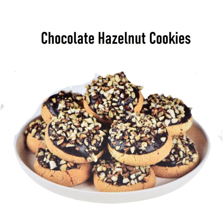 Chocolate Hazelnut Cookies | Hacizade | 350g - TurkishMart