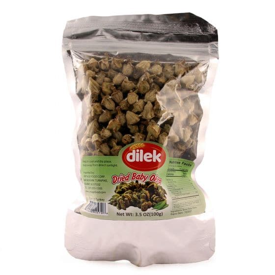 Dried Baby Okra " kurutulmus bamya " - 100g - TurkishMart