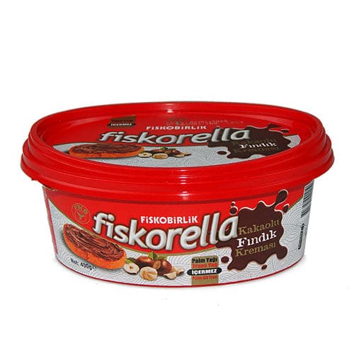 Fiskobirlik "Fiskorella" hazelnut spread with cocoa" - 400g - TurkishMart