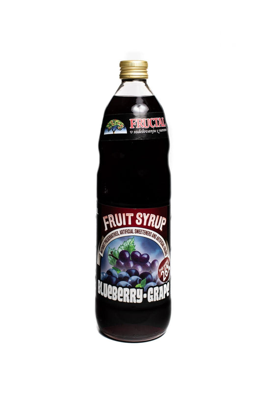 Fructal Bluberry Grape Fruit Syrup 1L