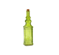 Green glass bottle - TurkishMart