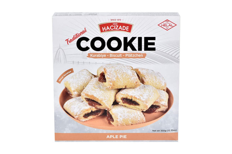 Hacizade Cookies with apple pie 350g - TurkishMart