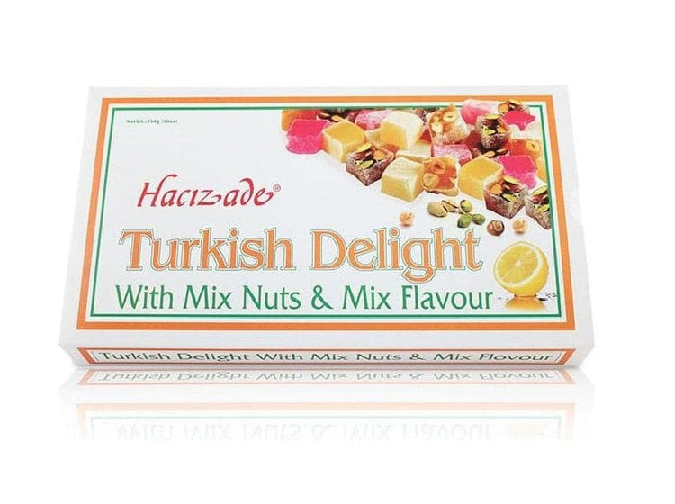 Hacizade Turkish Delight Mixed Nuts and Fruits 454g