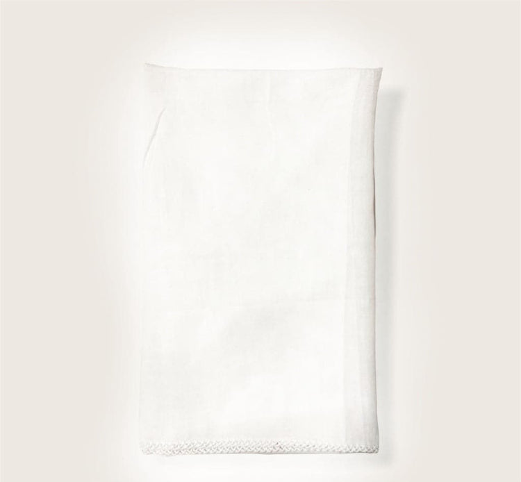 Head cover white no pattern (basortusu) - TurkishMart
