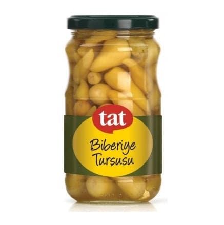 Hot Pickled Peppers | Tat | 370ml - TurkishMart