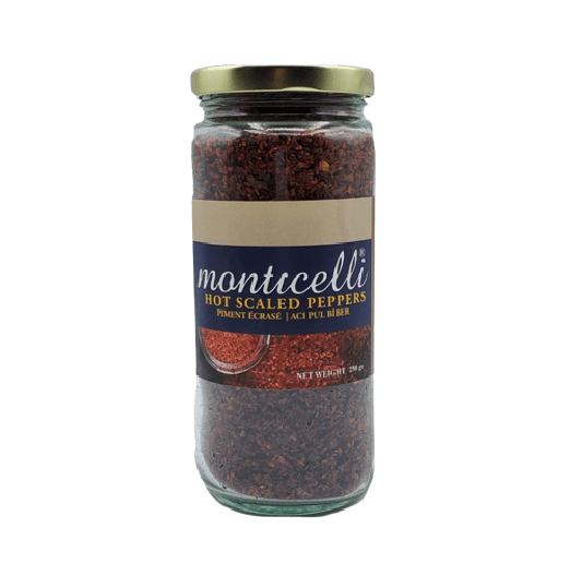 Hot Scaled Peppers | Monticelli | 250g - TurkishMart