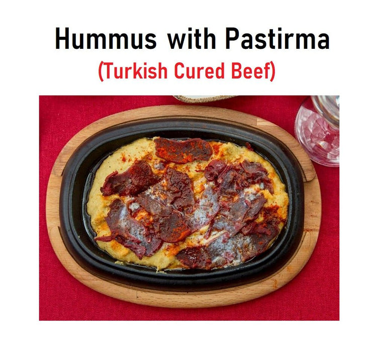Hummus with Cured Beef Extra delicious 454g