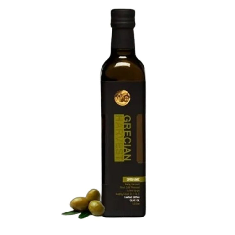 Organic Extra Virgin Olive Oil Grecian Harvest 500ml