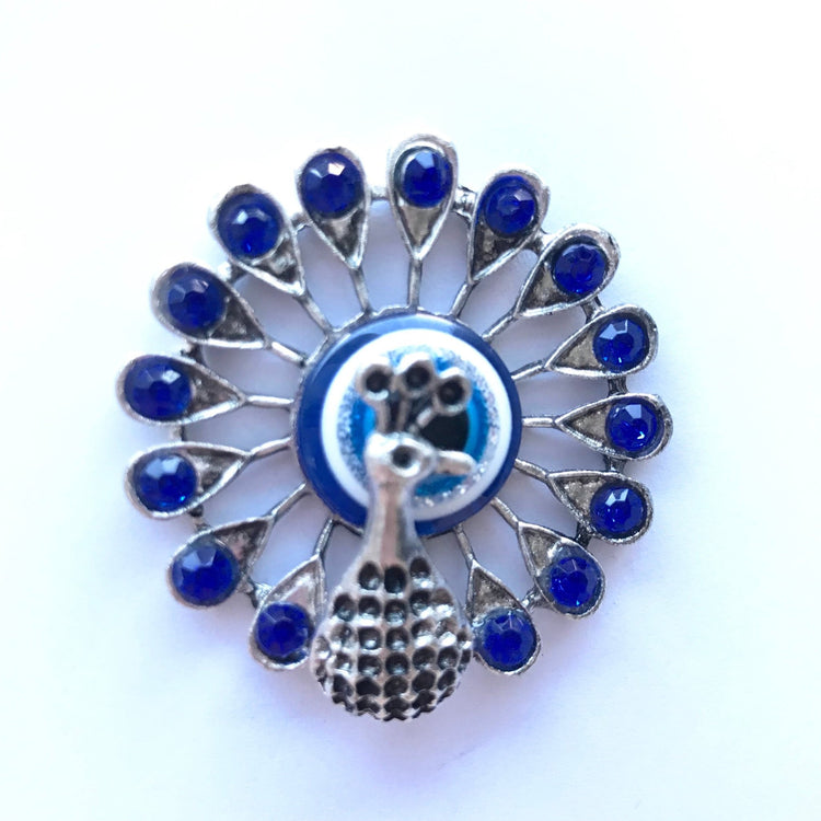 Peafowl Evil Eye Magnet | 1Pc - TurkishMart