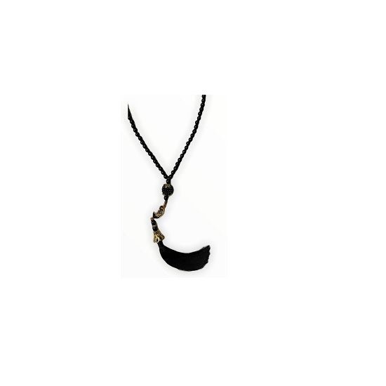 Prayer beads (Rosary) "Black with gold detailed" "Tesbih" - TurkishMart