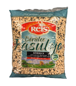 Reis Black Eyed Peas " borulce fasulye " - 1Kg