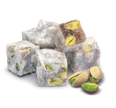 SALE Turkish Delight Hacizade Pistachio Lokum 454g