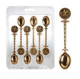 Serving Spoons | Ceramic Handle | 1 pair - TurkishMart