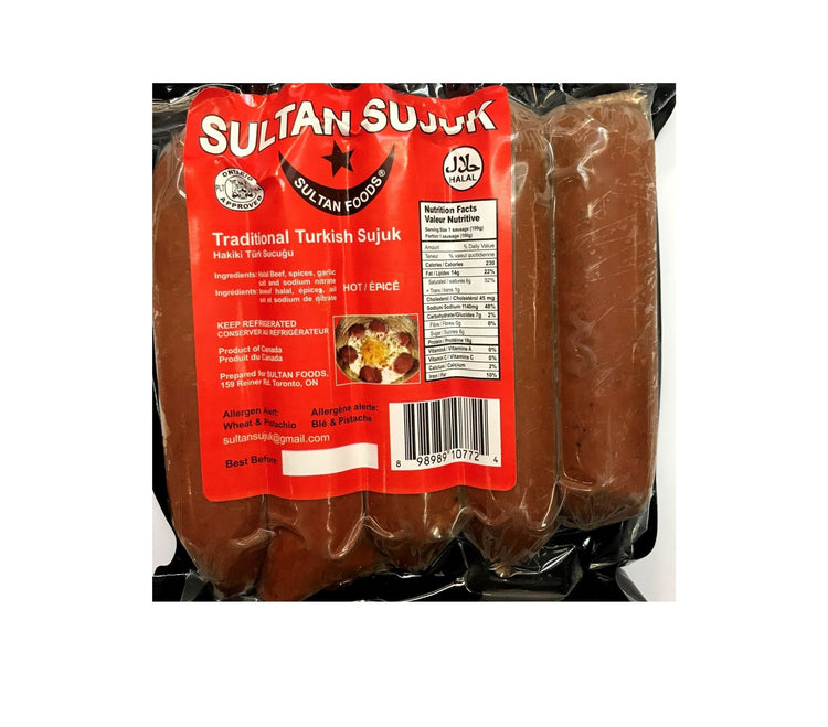 Sultan Traditional Turkish Sujuk Hot 400g
