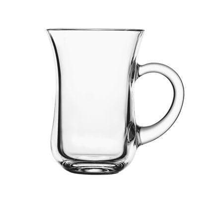 Tea glasses with handle | Grocery | Set of 6 - TurkishMart