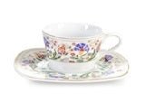Turkish coffee cups | Tulip pattern | Set of 6