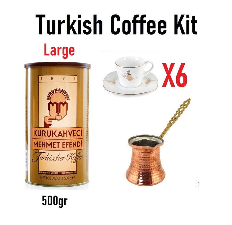 Turkish Coffee Shop Toronto 1 Large Coffee Kit