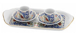 Turkish Coffee Tray with Cups Set of 2