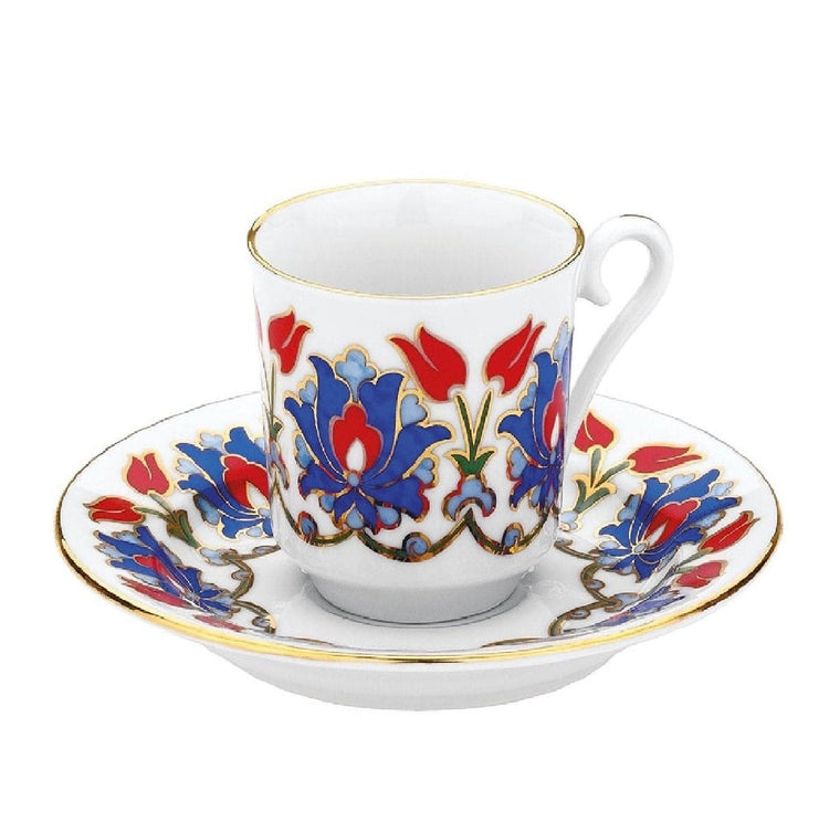 Turkish Cups Porcelain Set of 2