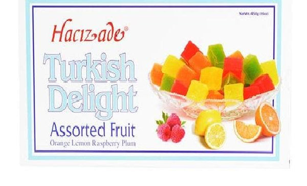 Turkish Delight Candy | Assorted Fruit | Lokum | 454g
