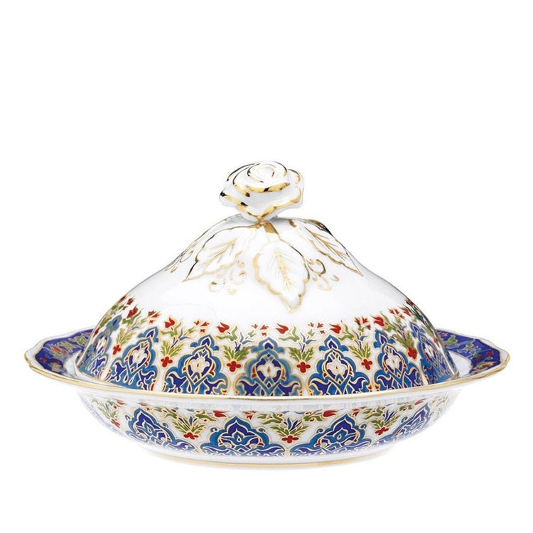Turkish Delight Container Kutahya Porcelain