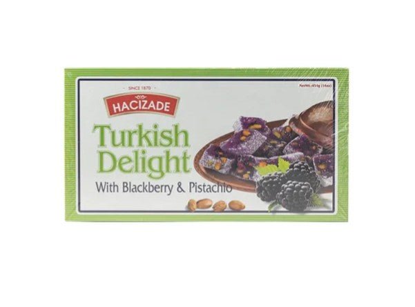 Turkish Delight | Pistachio and Blackberry | 454g - TurkishMart