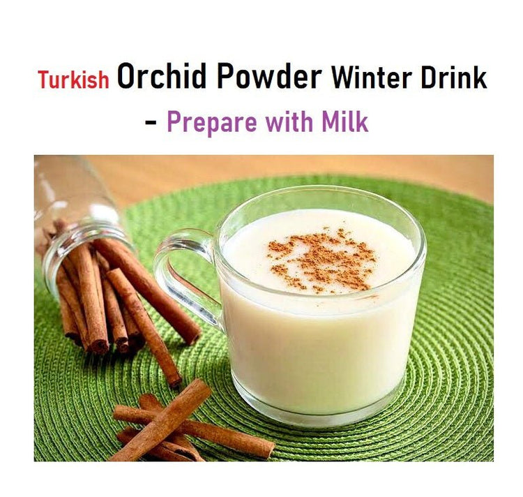 Turkish orchid powder drink Sahlab Sahlep Salep 130g