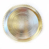 Turkish Serving Tray Copper 35cm Diameter