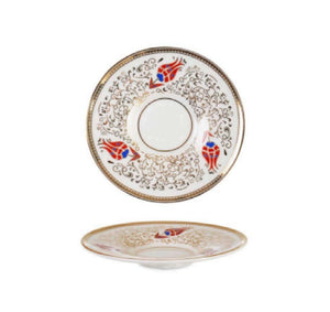 Turkish Tea Saucers | Istanbul Red tulip | Set of 6