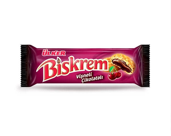 Ulker Biskrem Cherry - 90g - TurkishMart