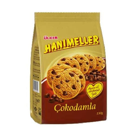 Ulker Hanimeller | Chocolate chip cookies | 175g - TurkishMart