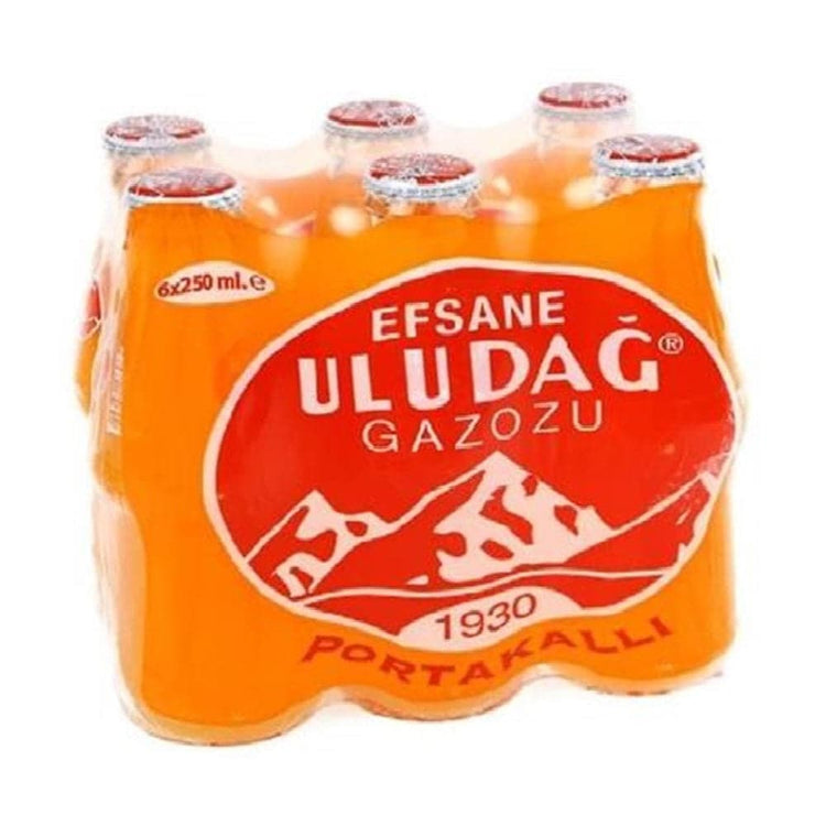 Uludag orange pop - 6 pack - TurkishMart