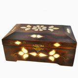 Wooden Jewelry box | Walnut | 1 box - TurkishMart