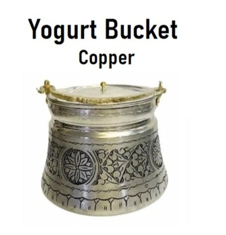 Yogurt Bucket Yogurt Bakraci Chrome style