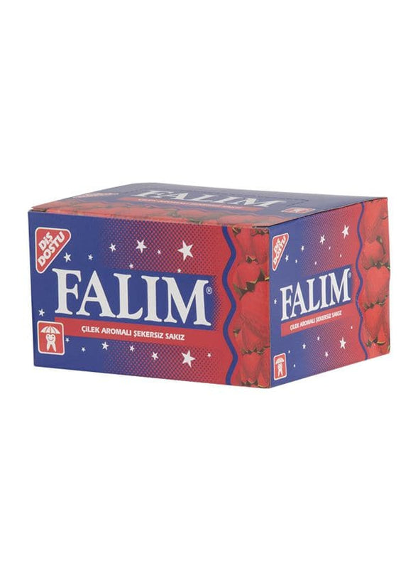 Falim - Strawberry Flavored Gum (100 pieces) - Turkish Mart