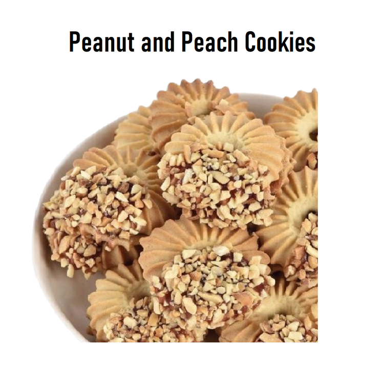Hacizade Peanut and Peach Cookies