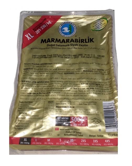 Olives Toronto Marmarabirlik XL 500g
