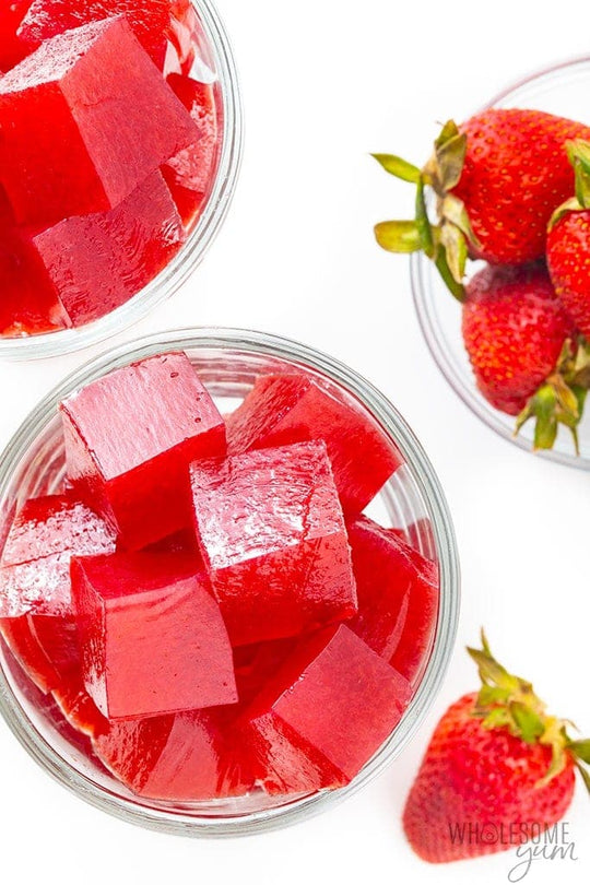 Strawberry Jello Halal Basak 100g