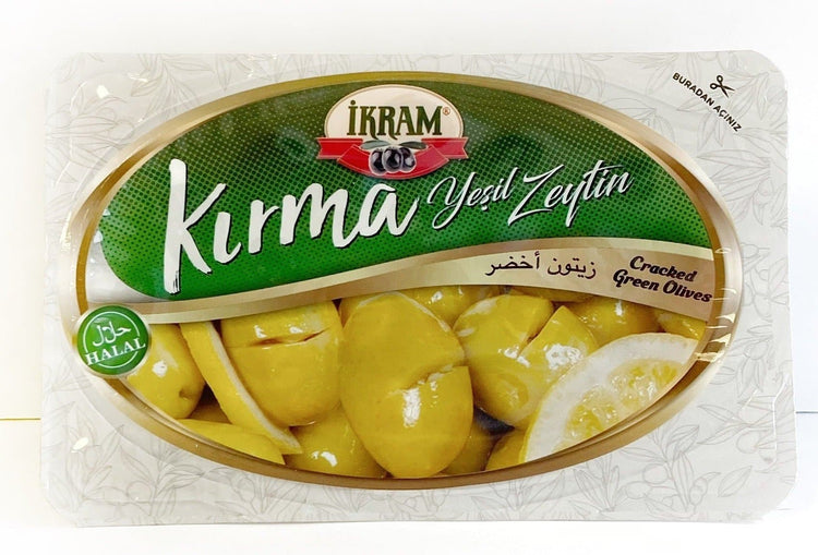 cracked green olives middle eastern grocery 200g